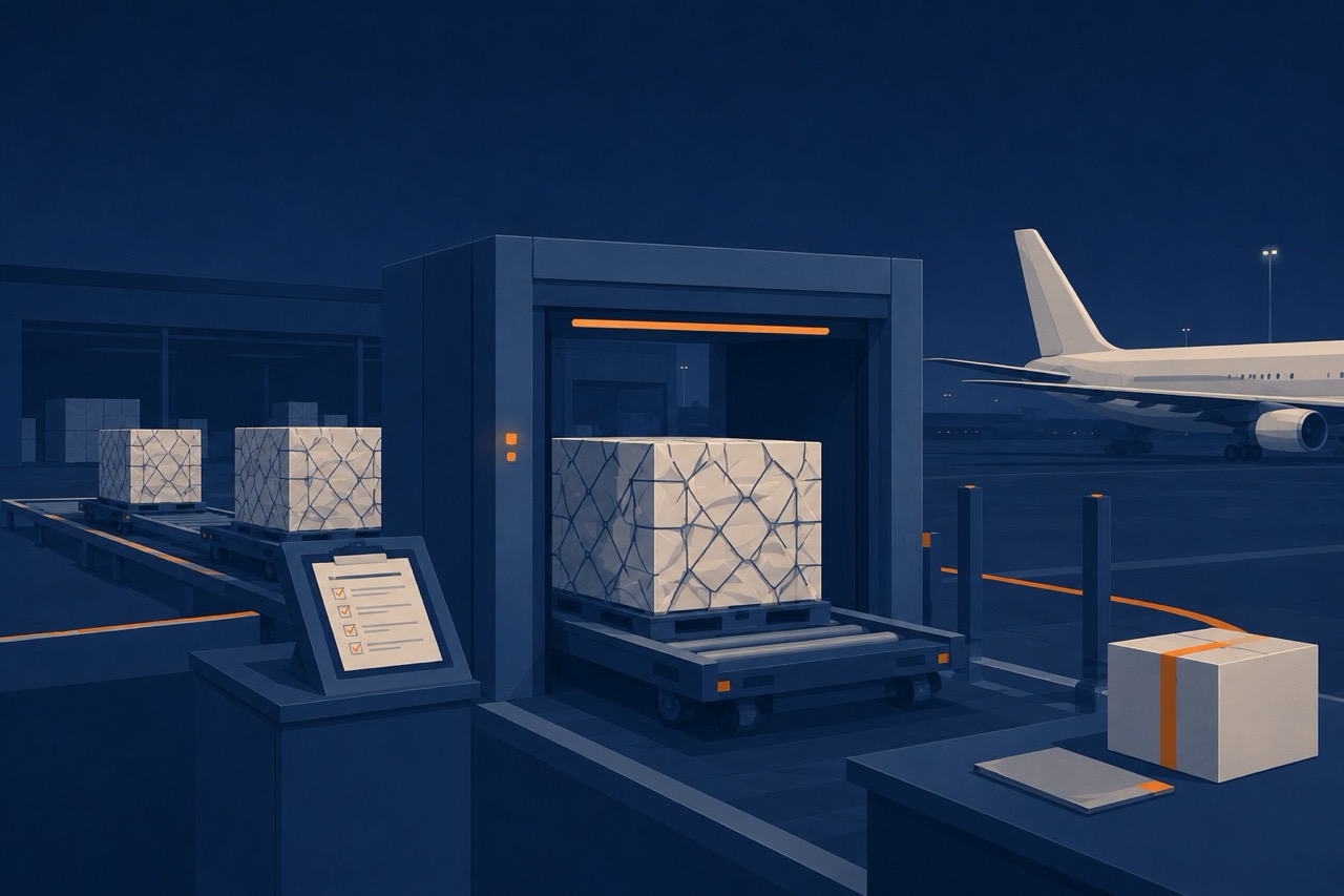 Hava kargo terminal akışı